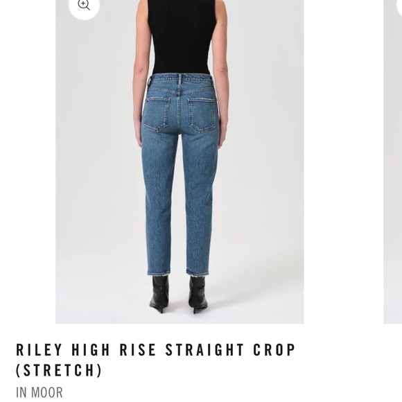 Agolde Riley high rise - Picture 5 of 9